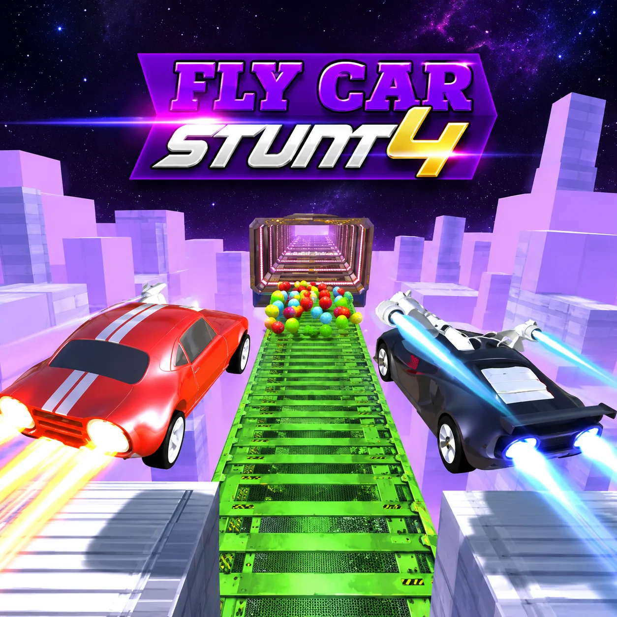 Play Fly Car Stunt 4 free online