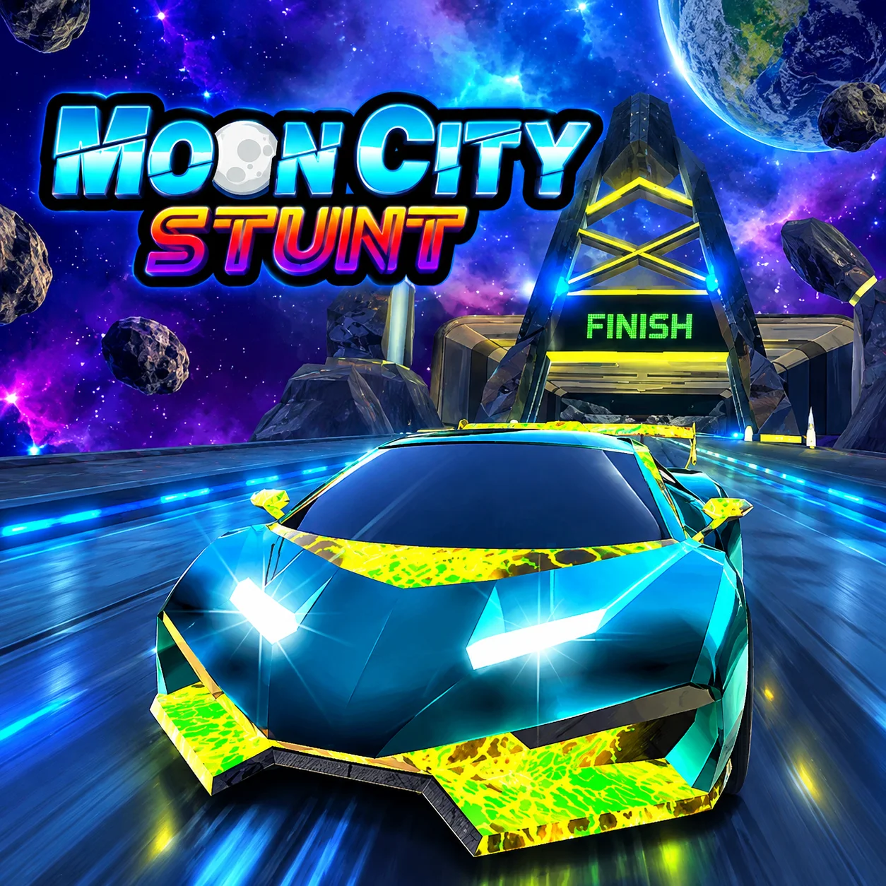 Play Moon City Stunt free online