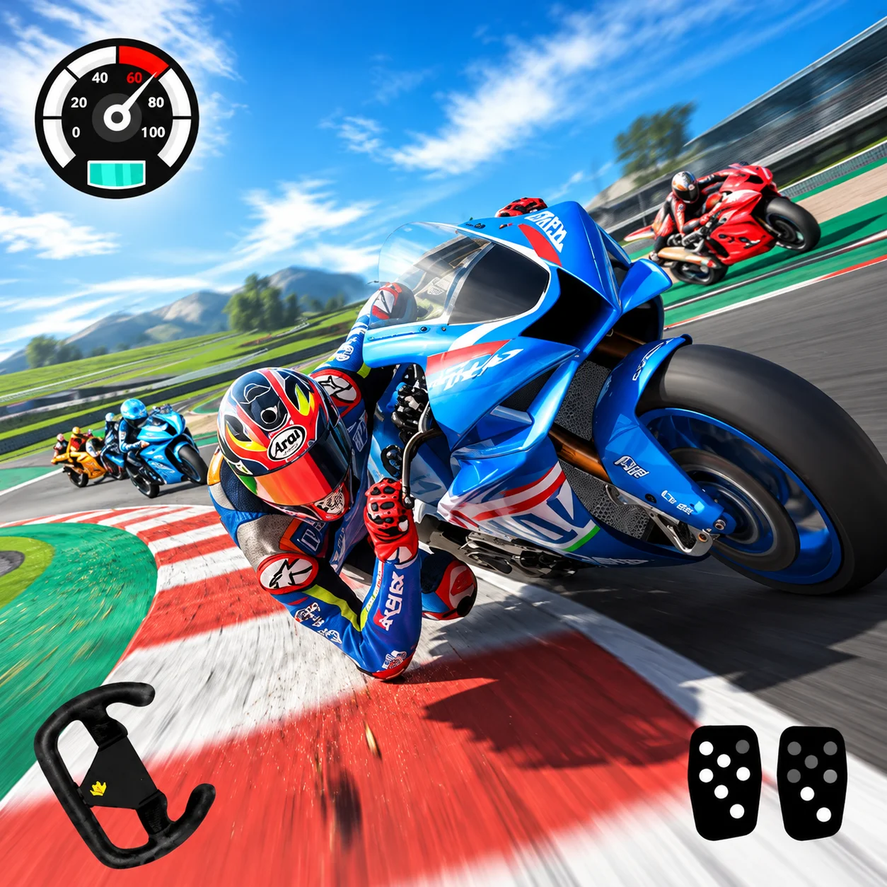Play Sports Bike Racing free online