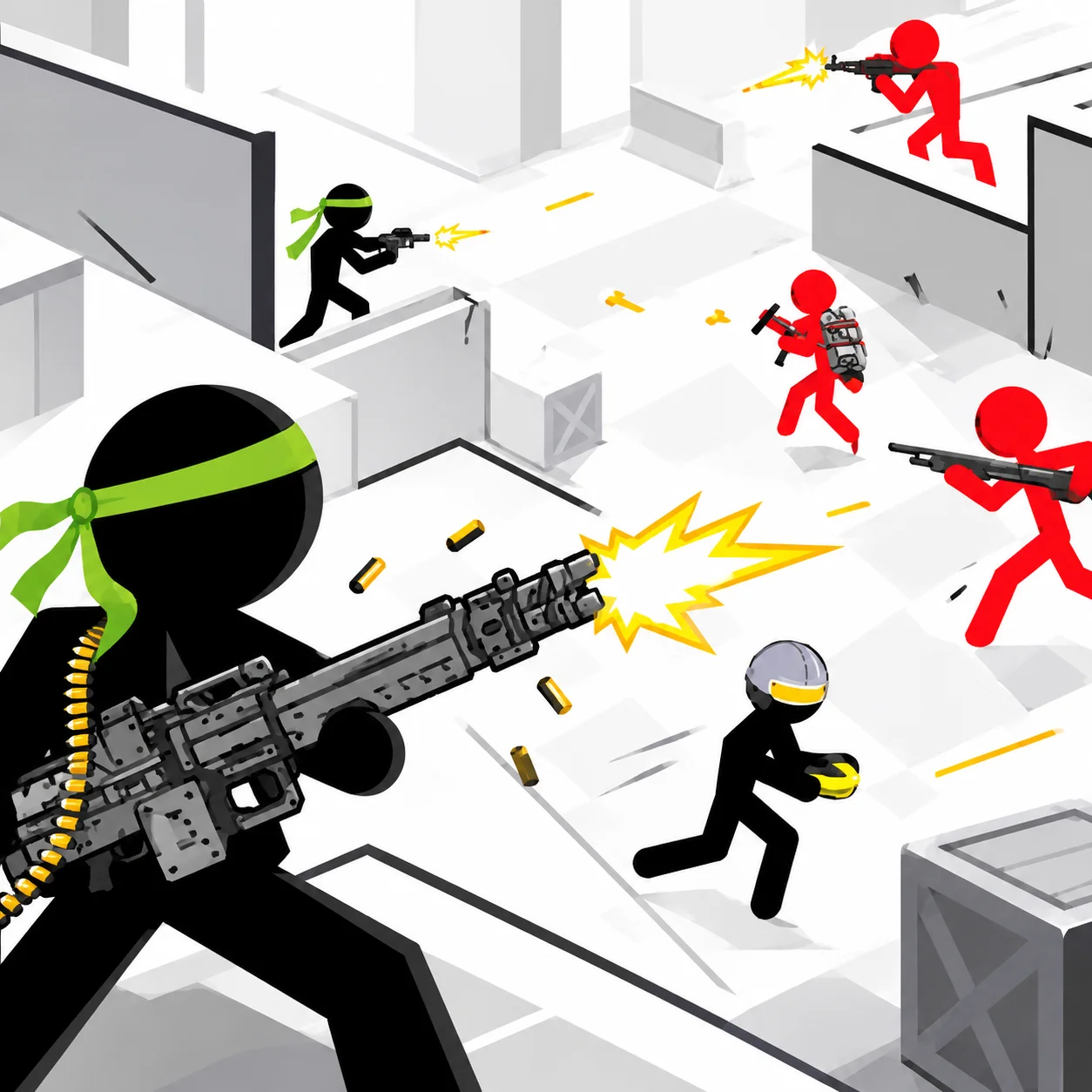 Play Stickman Army The Defenders free online