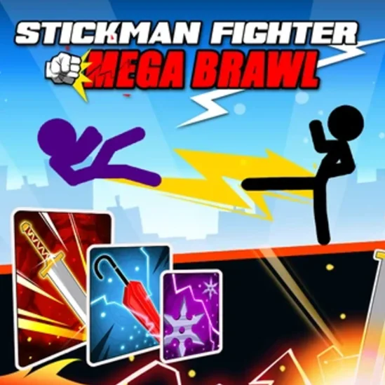 Play Stickman Fighter Mega Brawl free online